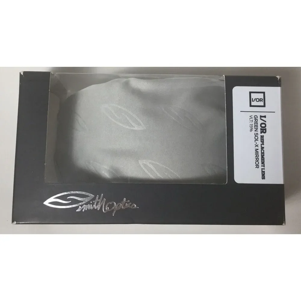 NEW Smith Optics I/OR Replacement Lens Green Sol-X‎ Mirror VLT 15% New - Picture 8 of 9
